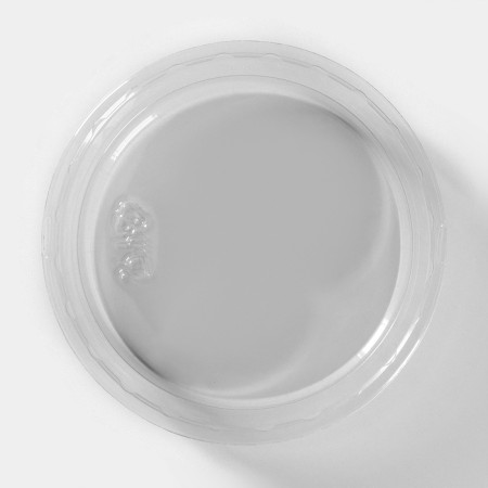 PET lid for the shape for muffin Daulaan, 135 ml, d = 9 cm, 9 × 9 × 2 cm, dome 200 pcs/un-4
