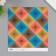 Scrapbooking "Rombs" density 180 grams set 10 pcs 15.5x17 cm