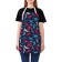 Kitchen apron with photo print, size 65x65x28 cm