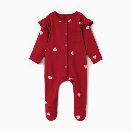 Combineson children's minku, red color, height 62-68 cm-4