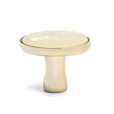 Cappio, RK103, d = 33 mm, plastic, gold gold pen.