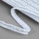 Decorative braid "Chanel", 12 mm, 10 ± 1 m, silver color