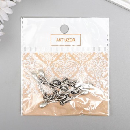 Souvenir wallet metal "spoon-amobilium" 3x0.5 cm-3