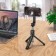 Monopoline Trenoga for selfie Hoco K15, with backlight, wireless, BT4.0, 55 mAh, PDU, Black