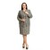 Women's dress, size 54, gray color