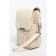 Cross-Body Bag, eco-leather, ludor beige, 12x5x19 cm