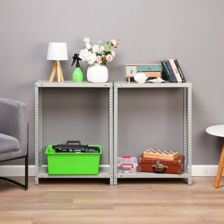 Metal rack, MS 1850x700x300, 4 shelves-6