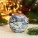 Christmas ball D-10 cm "Winter"