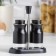 Set for glass spices on the Estel stand, 120 ml, 15 × 8 × 17.5 cm, 2 pcs, black color
