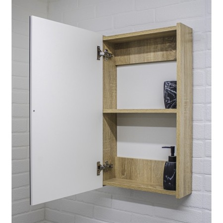 Mirror Bathroom Cabinet Iceberg Dream 50, Dub Sonoma-1