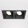 The built-in lamp Technical DL029-2-02B, 2x50W, 17.3x9x4.2 cm, GU10, black color black