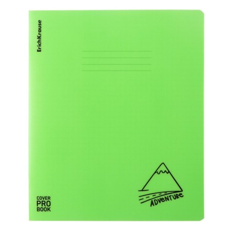 Notebook of 48 sheets in the Erichkrause CoverProbook Motion cage, with layer. cover, green,-4