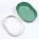 A tray for cats with an side without a Cosmo grid 51.9 x37.8 x 21.3 cm, green