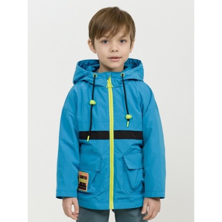 Windbreaker for boys, height 98 cm, blue color-1