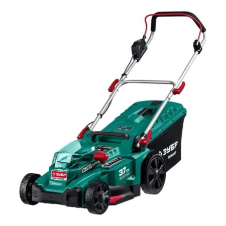 Lawn mower Battery bison GKL-3736, 36 V, Brightless engine, without batteries and zm, 35 liters-6