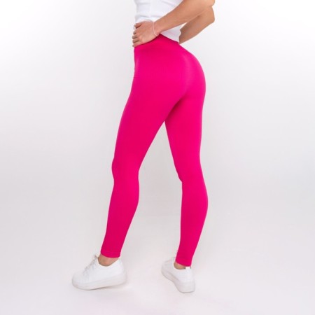 Female leggings in a rubber, pink color, size 48-50 (l/xl)