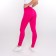 Female leggings in a rubber, pink color, size 48-50 (l/xl)
