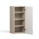 Cabinet hinged Angelica 450x300x920 dairy oak/ash