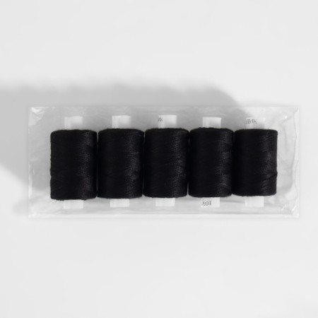 Threads 100lh, 200 m, black color No. 6818-2
