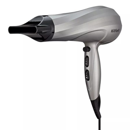 Feng KitFort KT-3229, 2400 W, 2 speeds, 3 temperature conditions, silver-black