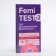 Test for determining pregnancy of increased sensitivity "femitite dable control"