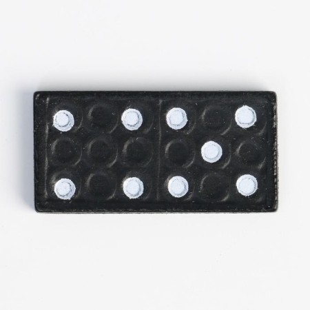 Domino "Army", 28 pcs, 15 x 5 x 3 cm, knuckles 4 x 2 cm-2