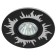 Lamp DK LD30 BK Era, Gu5.3 50W, black color
