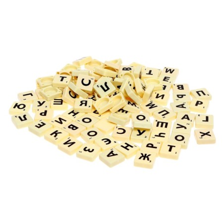 Board game for erudition “Game of Words”: scrub, field, stands, bag, letters, 2-4 players, 5+-7