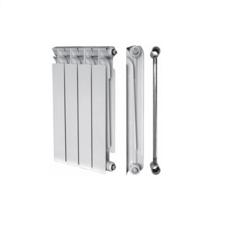 Bimetallic Tenrad radiator, 500 x 80 mm, 4 sections-1