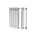 Bimetallic Tenrad radiator, 500 x 80 mm, 4 sections