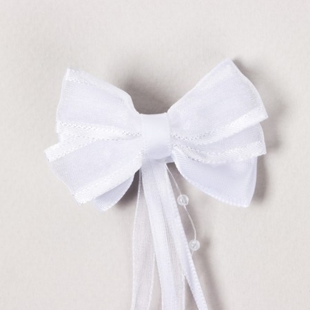 Hairpins for hair with a bow School "Fairy", 2 pcs., 9 x 10 cm-2