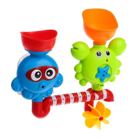 Bath toy "Water Fun", on a suction cup, crush me-2
