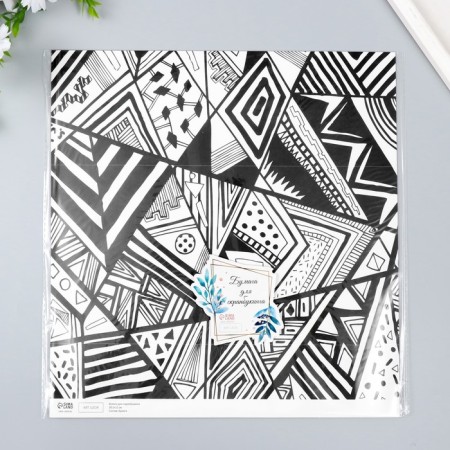 Scrapbooking "Hipster" density 180 g 30.5x32 cm-4