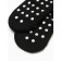 Women's socks "Santa Claus" NZHM8847, gray color, river 36-40