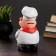 Piggy bank "cook" 11x10x20cm