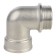 STOUT SFT-0016-000114, 1 1/4 ", external/internal thread, with emphasis, nickel. Brass
