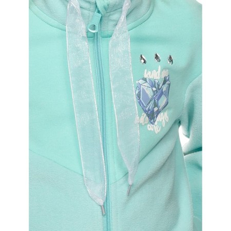 Jacket for girls, height 92 cm, azure color-3
