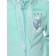 Jacket for girls, height 92 cm, azure color