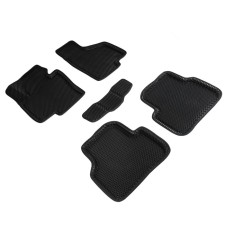 Romb 3D rugs in the salon for Volkswagen Passat B7 / CC 2011-2015