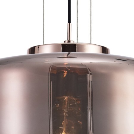 Suspended mantra jarras, e27, 1x20W, 490 mm, copper color-4