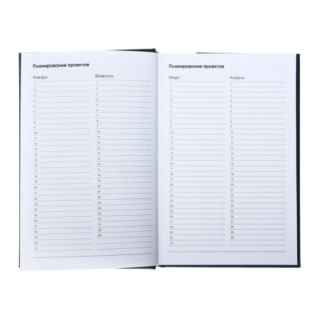 Diary of Leduced A5, 128 sheets "Favorite Diary", cover 7BC with foam rubber, lamination Soft Touch, foil embossing, block 70 g/m2-3