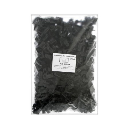 Rice-tox fixer black for pipes 16 mm, 500 pcs.-2