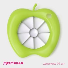 Knife for fruit cuts of the “Apple” shares, D = 14 cm, color mix