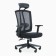 Armchair Ergonomic click furniture 2156, black