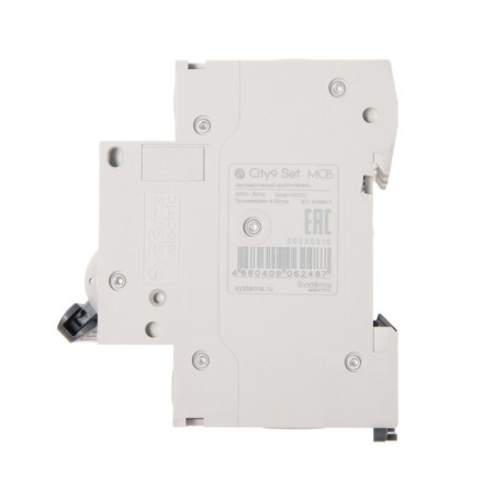 The circuit breaker SE CITY9 SET, C, 40 A, 3P, 4.5 KA, 400 V-3