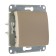 Switch "Glossa" Sche GSL000461, 10 A, 1 key, hidden, Titan