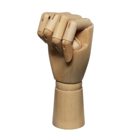 Model wooden hand female right 25cm-2