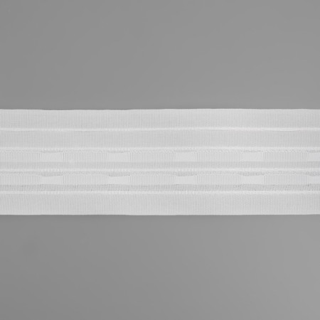 Curtain tape fixed assembly, matte, 6 cm, 50 ± 1 m, white color-3