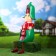Garden figure "Dwarf beans" 21x16x44sm