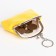 Women's wallet on the farmar, yellow color